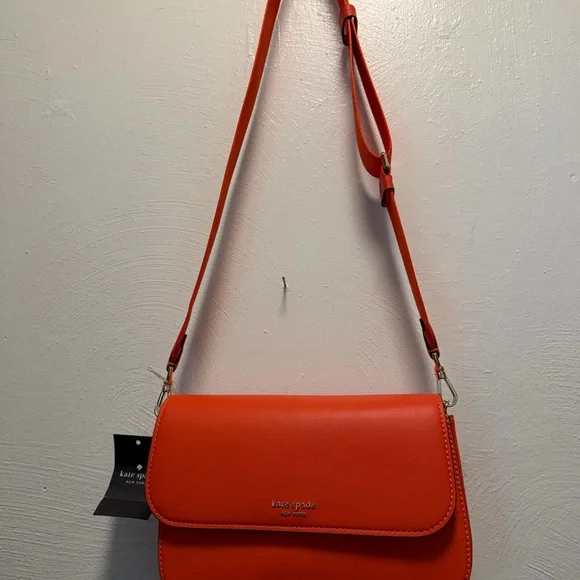 Kate Spade Vibrant Orange Crossbody Bag